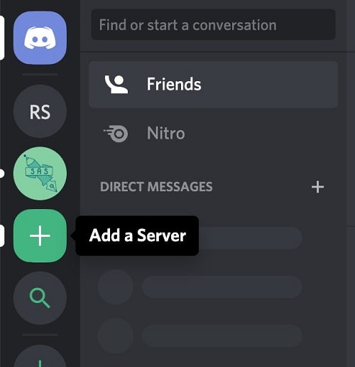 Discord Add a Server