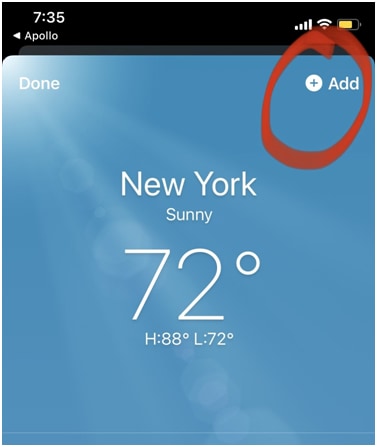 Weather app ios 3