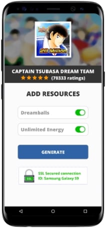 captain tsubasa mod apk cheat