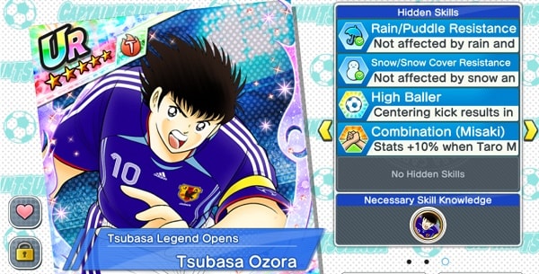 captain tsubasa player buff