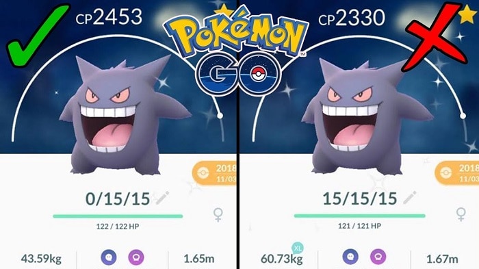 cp iv level trick pokemon