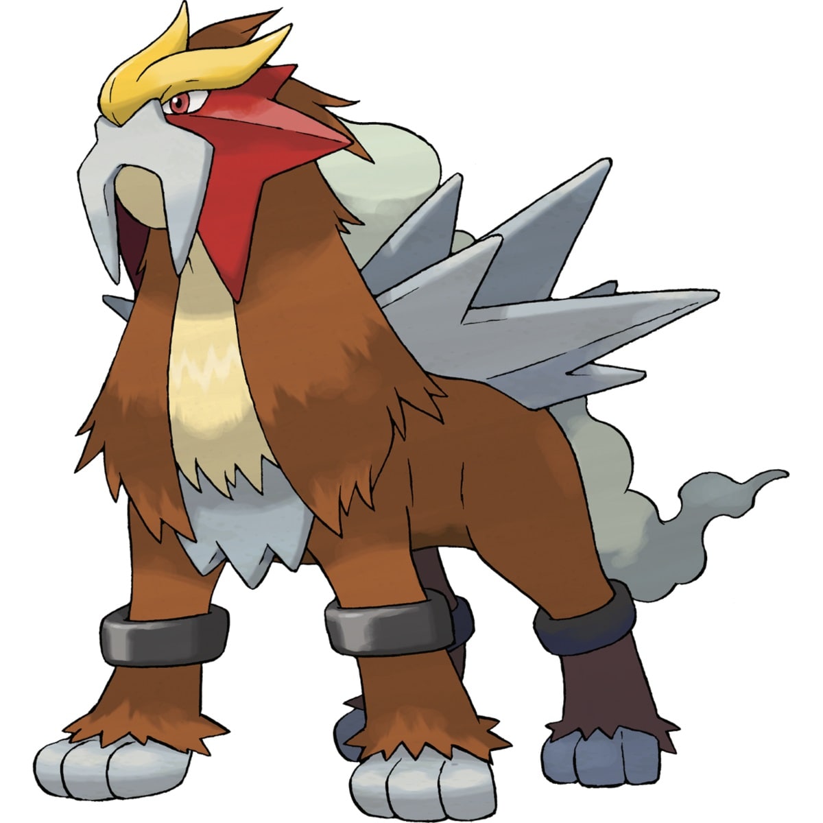 The Legendary Shadow Pokemon Entei from Giovanni Pokemon Go team