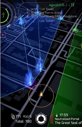 A screenshot of Ingress Prime