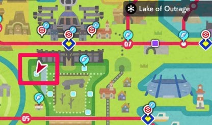 pokemon map lake of outrage