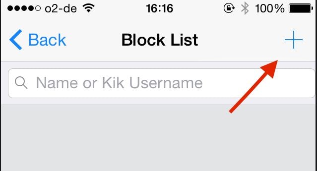 Stap 5 om iemand op Kik te blokkeren