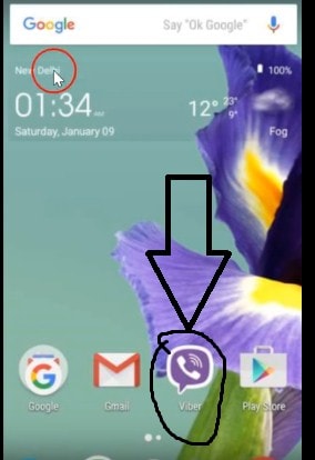 How to change Viber number on Android