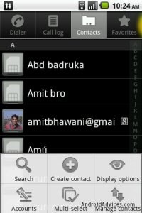 backup contacts samsung