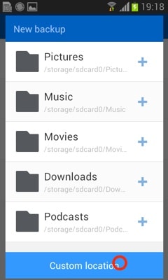 samsung auto backup downloads