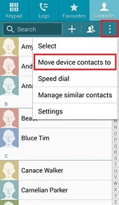 samsung contacts backup