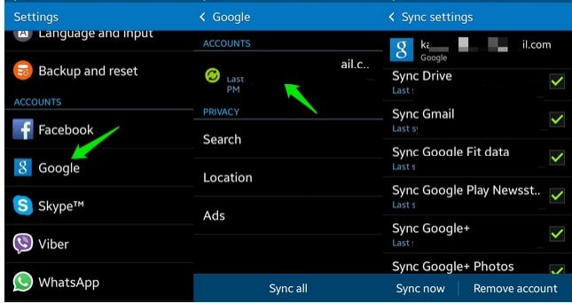 select samsung auto backup