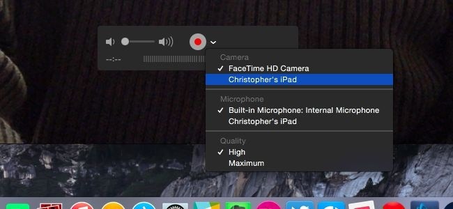 best screen recorder for iPad - Quicktime