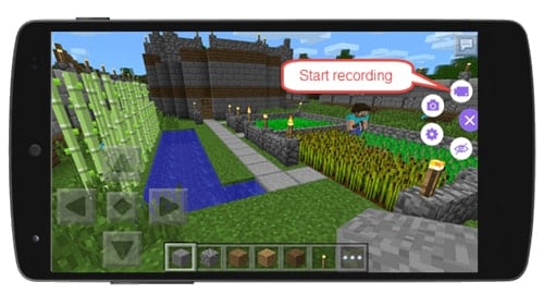 record Minecraft Pocket Edition on Android