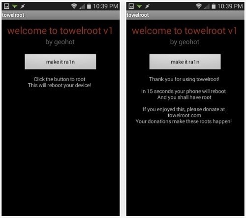 root nexus 4 met towelroot