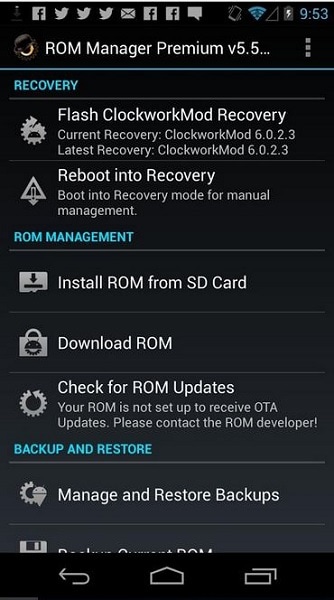 rom manager