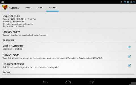 root moto e with superSU