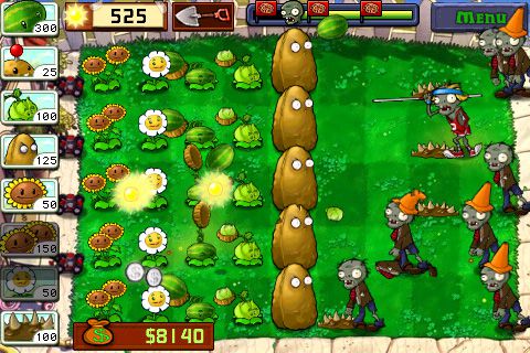 Beste iPhone Games - Plants vs. Zombies