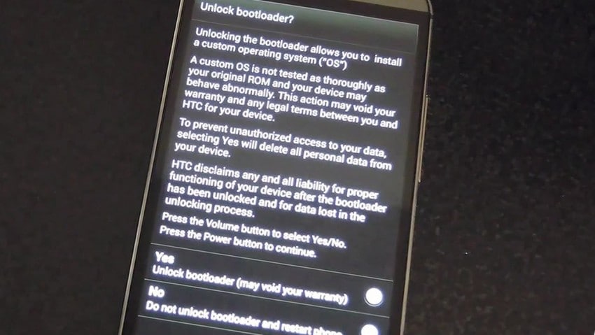 htc unlock bootloader