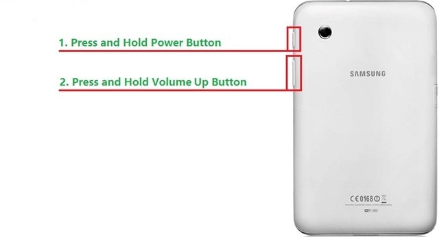 factory reset samsung tablet with key combinations