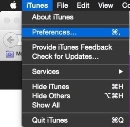 itunes preference