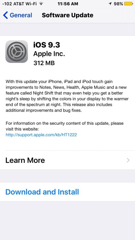 ios update