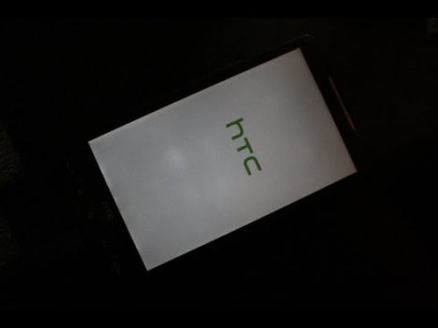 htc white screen