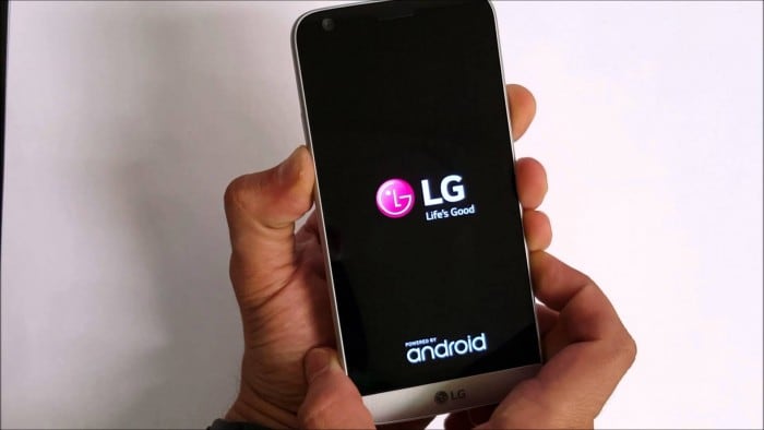 turn on lg g5