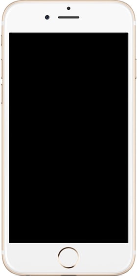 fix iphone black screen