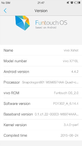 enable usb debugging on vivo - step 1