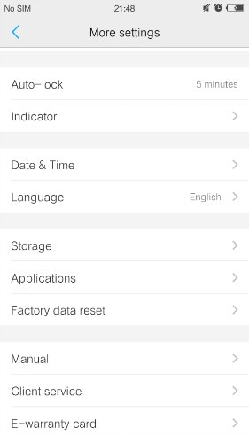 enable usb debugging on vivo - step 1