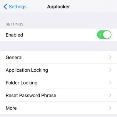 iphone applocker