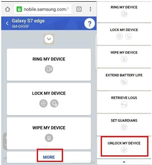 samsung find my mobile