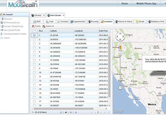 trace any mobile number-Mobistealth