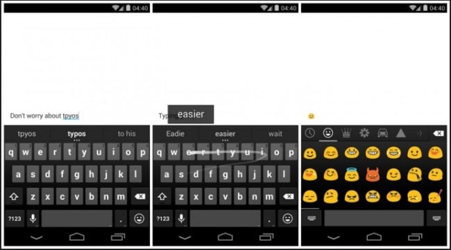 change android keyboard