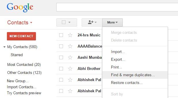 3 Ways to Merge Contacts in Android using Gmail