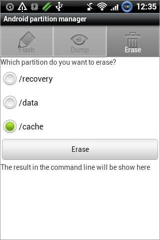 android partition manager