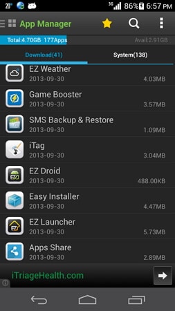 android application manager