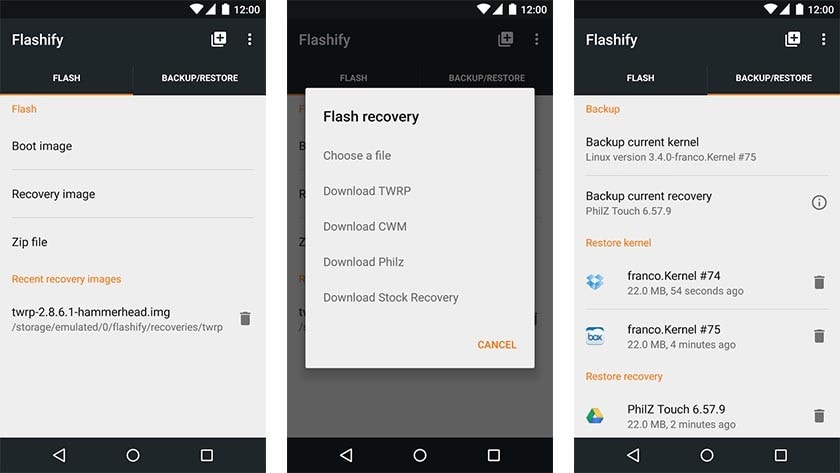 Best apps to root Samsung Note 8-Flashify