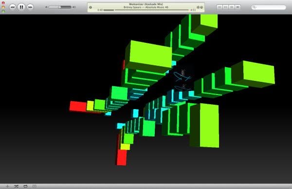 itunes visualizer cubism