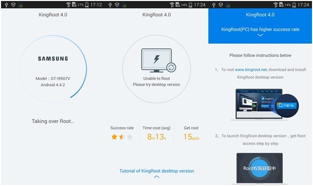 root Android phone on Android 6.0 using twrp and kingroot