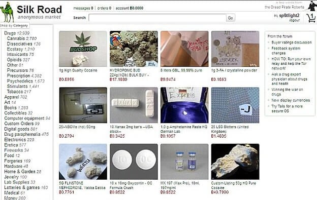 darknet market list - silk road