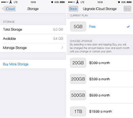 check icloud storage