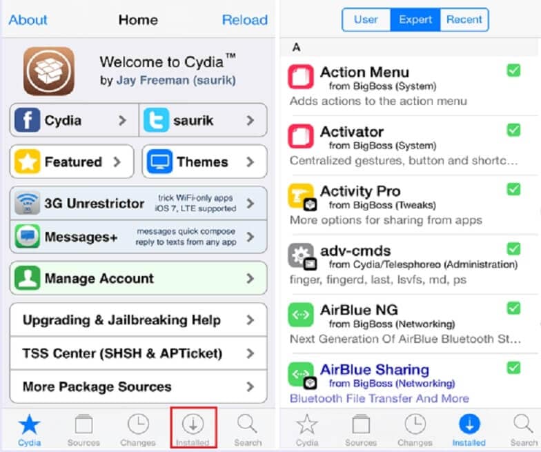 cydia eraser - erase without a pc