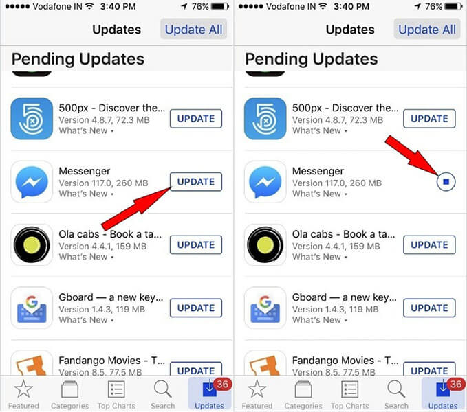 App Updates