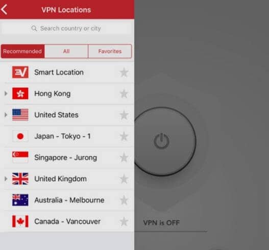 VPN location Changer