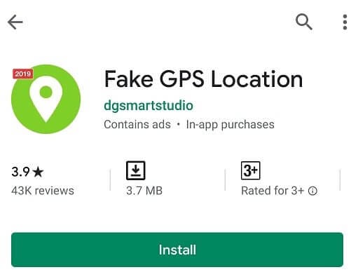 Fake GPS Location