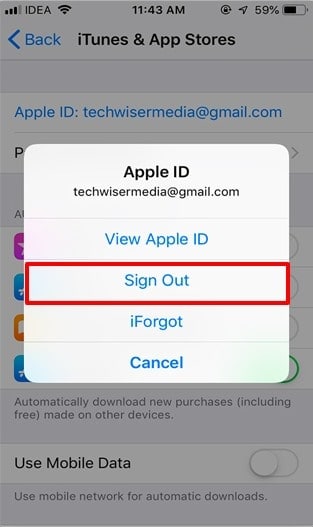 apple id itunes