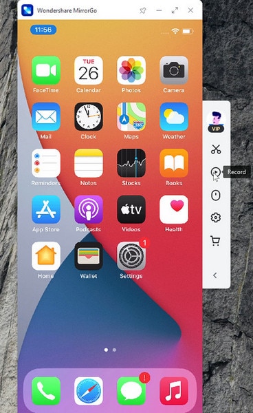 record iPhone with MirrorGo