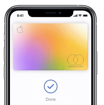 an apple aard in wallet app