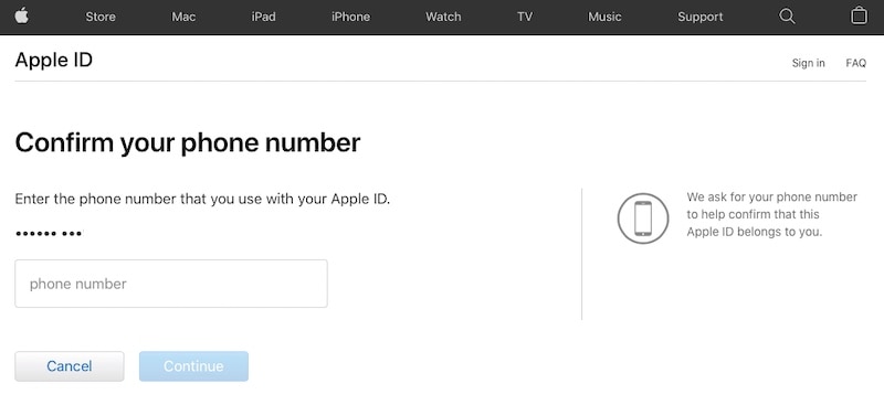 apple id iforgot support 