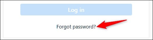 instagram forgot password